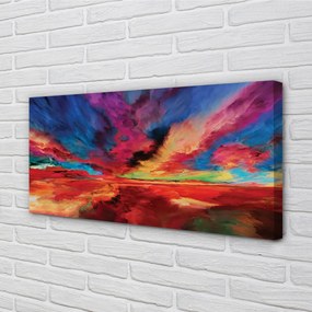 Duży obraz na płótnie Kalejdoskop Fraktali