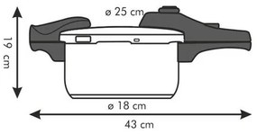 Tescoma Szybkowar BIO EXCLUSIVE+, 4 l, , 4 l