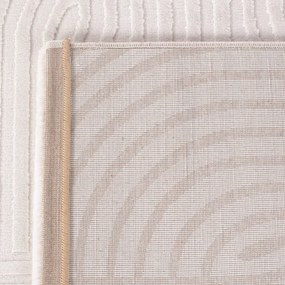 Dywan nowoczesny 3D Sahara Iluzja kremowy 200 cm x 290 cm