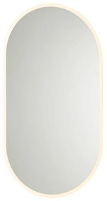 Nowoczesne lustro łazienkowe z LED i ściemniaczem dotykowym - Bouwina