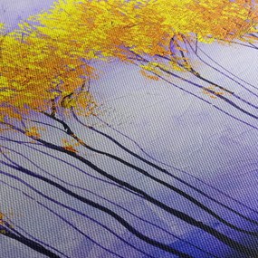 Obraz żółtych drzew (70x50 cm)