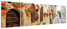 Obraz - Malownicza włoska aleja (170x50 cm)