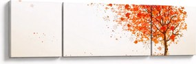 Obraz - Drzewo na wietrze (170x50 cm)
