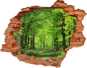 Samoprzylepna naklejka beton Wiosenny las
