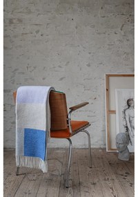 Lawendowo-beżowy koc 125x190 cm Brick – Mette Ditmer Denmark