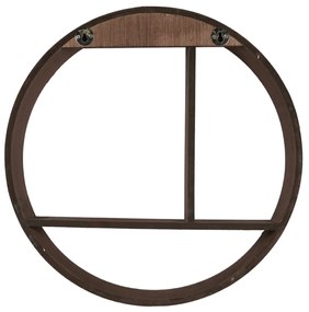 Dekoracyjna półka ścienna ACCENTS 37 cm - różne kolory Kolor: Jasnobrązowy