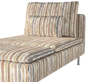 Pokrowiec na fotel Tomelilla wysoki z zakładkami