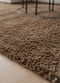 Dywan shaggy Best jednokolorowy cappuccino 120 cm x 170 cm