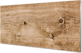 Panel szklany do Kuchni Klasyczna Drewniana Deska