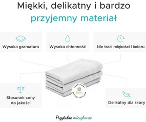 Ręcznik dziecięcy Bella zielony 30x50 cm, 100% bawełna