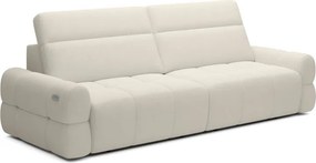 Sofa MATEO z funkcją RELAX i elektryczną regulacji siedziska tkanina PERFECT HARMONY 01 WERSAL