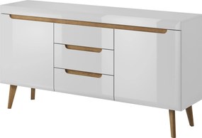 Komoda NORDICO 160 cm do Salonu Sypialni Biały