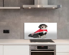 Szkło Ozdobne do Kuchni Portret Spokojnego Psa