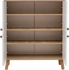 Szafka Posy White and Yellow