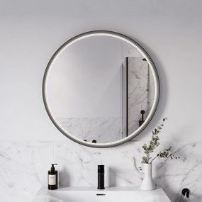 Lustro łazienkowe LED BELDIVO okrągłe - 80 cm
