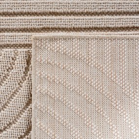 Dywan nowoczesny Helix Geometria beżowy 160 cm x 230 cm