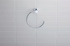 Duravit D-Code pierścień na ręczniki Chrom - obrotowy