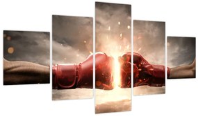 Obraz - Boks (125x70 cm)