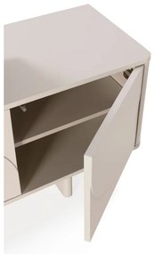 Kremowa szafka pod TV 180x55x40 cm Solei – MOME