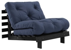 Ciemnoniebieski fotel Roots Black Night – Karup Design