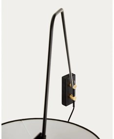 Czarny kinkiet ø 25 cm Jex – Kave Home
