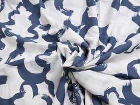 PrzytulneMieszkanie.pl PrzytulneMieszkanie.pl Bawełniana pościel MAGIC SKY biało-niebieska Rozmiar pościeli: 70 x 90 cm | 140 x 200 cm