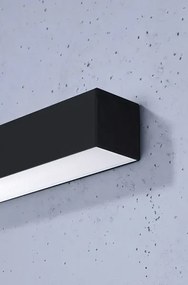 Czarny kinkiet LED nad lustro 3000 K - EX631-Herrick