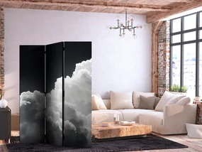 Parawan dwustronny Pejzaże 135x172 cm 3-częściowy czarny ARTGEIST B