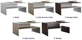 Dwupoziomowa ława kawowa wenge - Illermi
