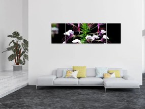 Obraz kwiatu (170x50 cm)
