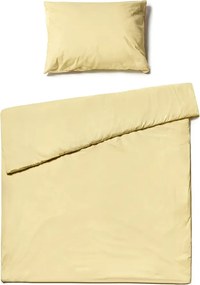 PrzytulneMieszkanie.pl PrzytulneMieszkanie.pl Bawełniana pościel CALMORA jasny żółty Rozmiar pościeli: 2 szt 70 x 90 cm | 160 x 200 cm