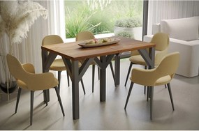 Stół rozkładany DUNAJ 130(350)x90 dąb stirling