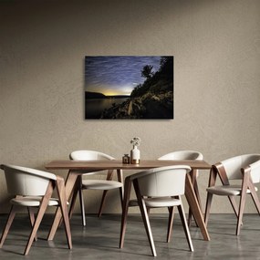 Obraz na szkle - niebo podczas zachodu słońca (70x50 cm)