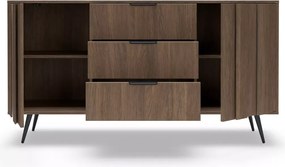 Komoda Dunin 153 cm 2D3S dąb Dunin elegancka nowoczesna komoda z szufladami