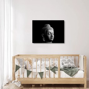 Obraz na szkle - Budda, portret (70x50 cm)