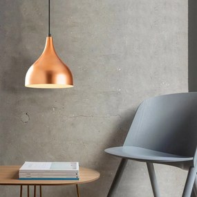 Lampa wisząca Saglam - 3726, miedziany