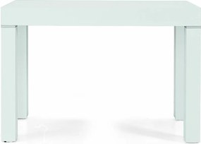 Wysuwany stolik konsolowy biały 90×50 cm - 90×300 cm - SORRENTO