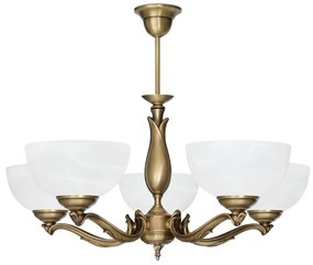 Klasyczny żyrandol z mosiądzu M-S5