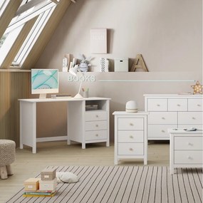 Biurko dziecięce z drewna sosnowego 54x120 cm Max – Marckeric