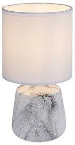 Rabalux 74067 lampa stołowa Nalisa, cylindryczna, biały