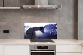 Panel Szklany Las jednorożec