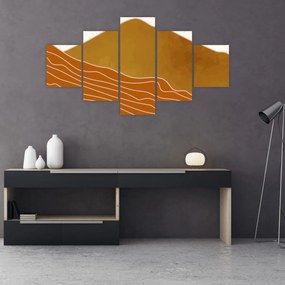 Obraz - Zachód słońca (125x70 cm)