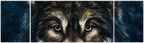 Obraz - Wilk (170x50 cm)