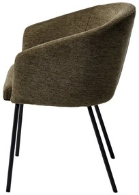Krzesło w kolorze khaki Easton – Unique Furniture
