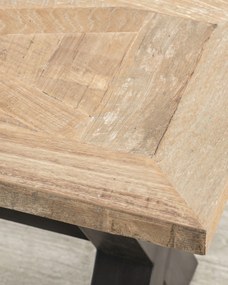Ławka Moscal 160x40x46 black&amp;natural