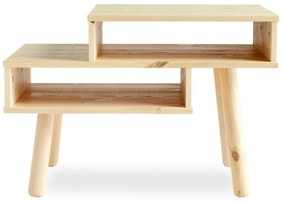 Stolik z drewna sosnowego w naturalnym kolorze Karup Design Hako