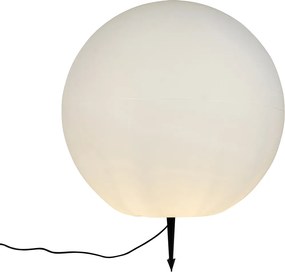 Inteligentna lampa zewnętrzna biała 77 cm IP65 z WiFi A60 - Nura