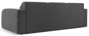 Ciemnoszara sofa z materiału bouclé 235 cm Molino – Micadoni Home
