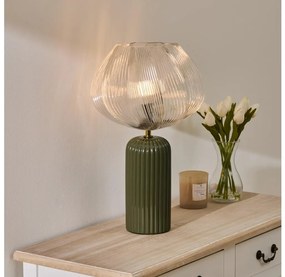 Atmosphera - Lampa stołowa PHYLAS 1xE14/40W/230V zielona