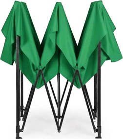 Pawilon ogrodowy, eventowy FG9, 3x3 m automatyczny - namiot z regulacją wysokości, zielony